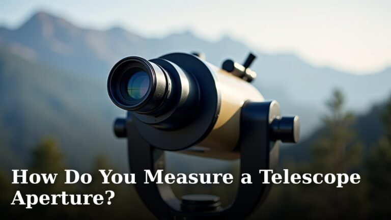 How Do You Measure a Telescope Aperture?