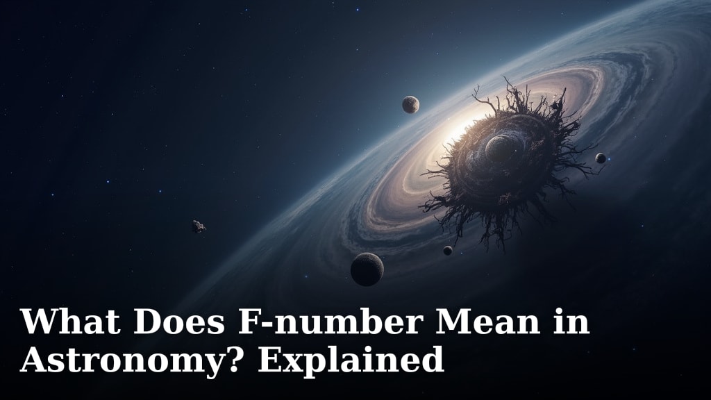 What Does F-number Mean in Astronomy? Explained