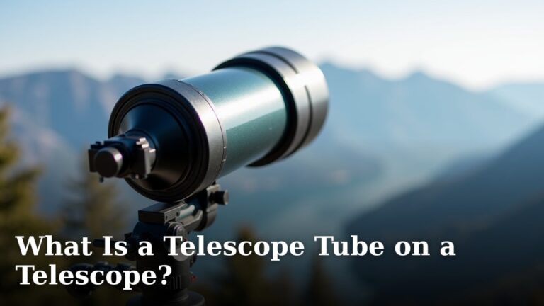 What Is a Telescope Tube on a Telescope?