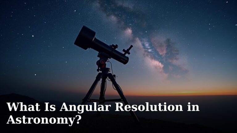 What Is Angular Resolution in Astronomy?