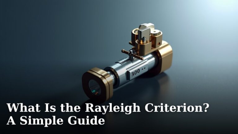 What Is the Rayleigh Criterion? A Simple Guide